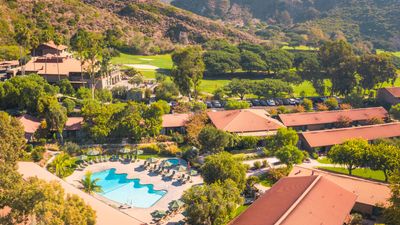 The Ranch at Laguna Beach offers 97 rooms on 87 acres, and it’s tucked back just behind the California coast.